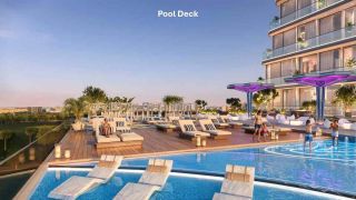 at Al Raha, Abu Dhabi Amenities - Pool Deck