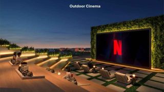 at Al Raha, Abu Dhabi Amenities - Outdoor Cinema